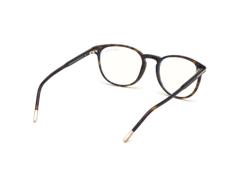 TOM FORD TOMFORD FULL RIM FT5608-B05252 MEN ROUND ACETATE FRAMES - Image 5